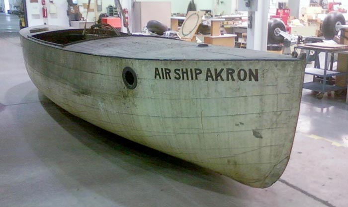 Lifeboat from Airships America and Akron.