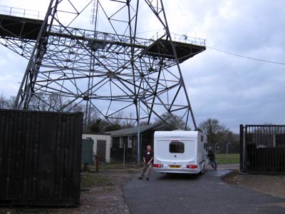 Chain Home Mast at Great Baddow, Chelmsford.