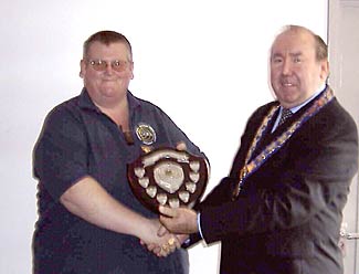 Jim Beatwell receiving Contest Award