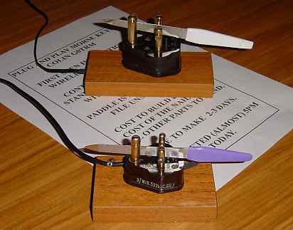 Colin's Morse Keys