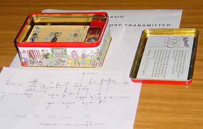 David's QRP TX