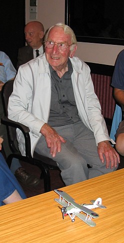 Les with the model of the Swordfish