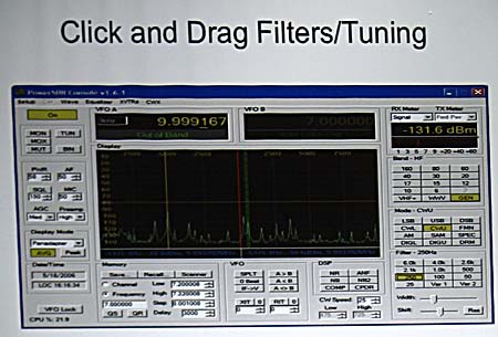 SDR Screen display