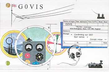 G0VIS QSL Card