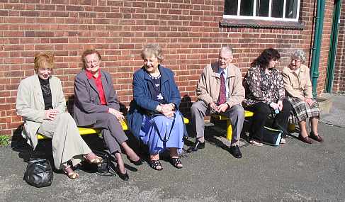 Ladies in the sun