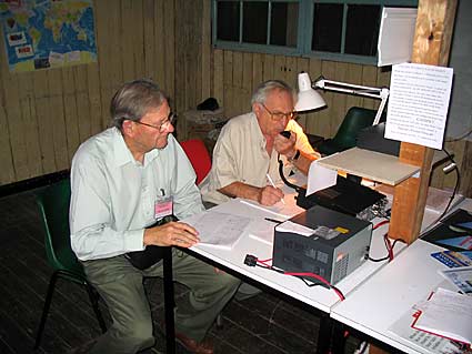 Malcolm on the microphone