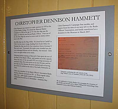 Hammett plaque