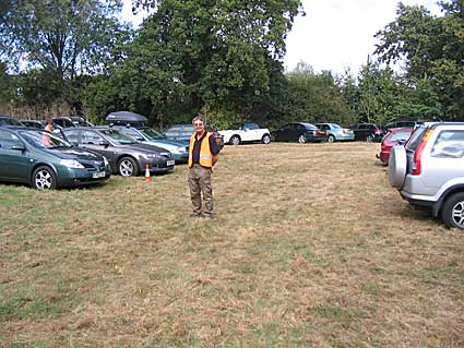 Ian and the car park